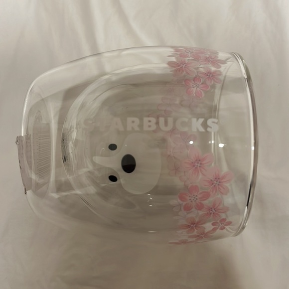 Starbucks Sakura Bear Glass Cup - Picture 5 of 5